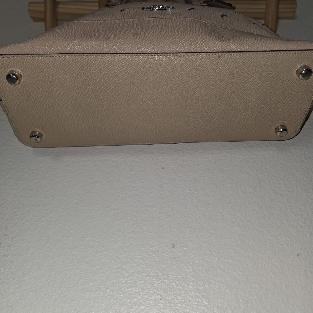 ✨ RARE Coach Beechwood Bow Perforated Sierra Satchel ✨ - Picture 14 of 16